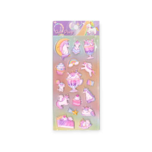 Picture of TANEX KIDS DECORATIVE CUTE UNICORN STICKERS